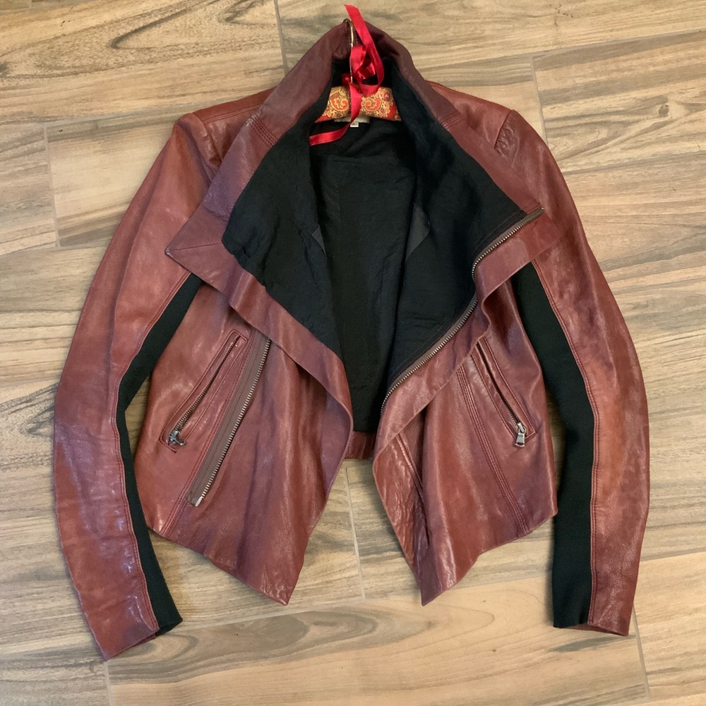 Leather jacket used